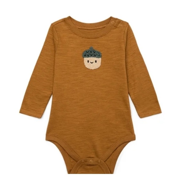 Garanimals Other - Garanimals Baby Boy Long Sleeve Slub Jersey Bodysuit